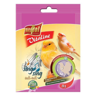 VITAPOL - mix Vitaline Sing Sing pentru păsări, 20 g foto