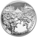 Polonia 20 zloti 2003 ,Polish Traditional Customs&rsquo; Year:Wet Monday (&ldquo;Śmigus-dyngus&rdquo;) PROOF, Argint .925, 28,28g, Europa