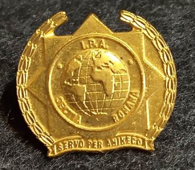 Insigna pin - InterPol Romania foto