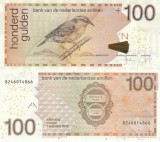 ANTILELE OLANDEZE █ bancnota █ 100 Gulden █ 2016 █ P-31h █ UNC █ necirculata