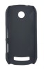 Husa tip capac spate neagra pentru Samsung Galaxy 5 i5500, Plastic