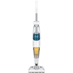 Aspirator vertical cu abur Rowenta Clean &amp; Steam Multi RY8561WH, 0.5 L, 1700 W, Functie igienizare, Indicator luminos, Reglare flux abur, Autonomie ab