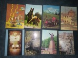 50 CARTI POSTALE ROMANIA PICTURA FLORI FAUNA ETC CUTIE UNICEF