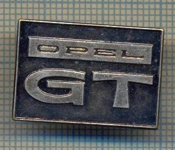 Y 1021 INSIGNA - AUTOMOBILISM - ,,OPEL GT&amp;quot; -PENTRU COLECTIONARI foto