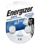 Energizer CR2025 (2-Pack) 170mAh 3V baterie plata cu litiu-Conținutul pachetului 1x Blister
