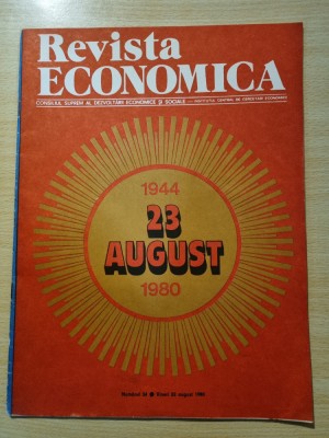 revista econonomica 22 august 1980 foto