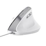 TRUST BAYO II ERGONOMIC MOUSE WHT &quot;25397&quot; (timbru verde 0.18 lei)