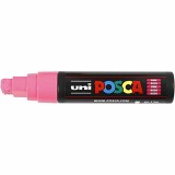 Marker UNI PC-17K Posca,15.0 mm,varf tesit,roz