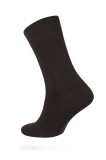 Șosete subțiri de bumbac, DiWaRi Classic 000, Maro, 25 (40-41)