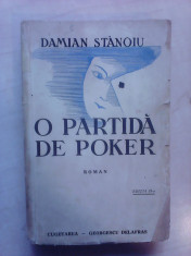 O partida de poker - DAMIAN STANOIU , 1940 foto