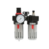 Filtru aer si ungator cu regulator de presiune max. 1 MPa, racord 1/2, Rapid