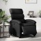 vidaXL Fotoliu rabatabil electric, negru, piele ecologică 3204026