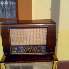 Aparat de Radio pe Lampi Saba Villingen W II An1951