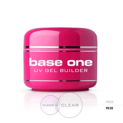 Gel de unghii Base One &amp;ndash; Clear, 15g foto