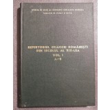 Repertoriul graficei rom&acirc;nești din secolul al XIX-lea (desen...) A-R vol. 1