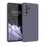Husa kwmobile pentru Samsung Galaxy A53 5G, Silicon, Mov, 57835.136, Carcasa