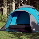 Cumpara ieftin Cort de camping cupolă 3 persoane, setare rapidă, albastru