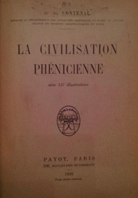 LA CIVILISATION PHENICIENNE