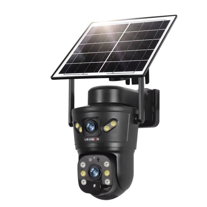 Camera Supraveghere LS-CS5, 4g, 6MP, acumulator 6000 mAh, Incarcare Solara 5.5W, Rotire Din Aplicatie, Rezistenta La Apa IP 66