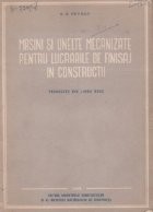 Masini si unelte mecanizate pentru lucrarile de finisaj in constructii foto
