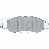 Placute frana Infiniti Jx Suv (L50), Qx60; Nissan Murano 3 (Z52 ), Pathfinder 4 (R52), 3.5 AWD, 3.5 V6, 3.5 V6 ALL MODE 4x4-i (Z52R), 3.5, 3.5 4WD, p, Delphi