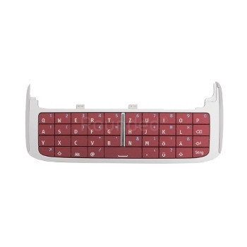 Tastatura Nokia E75 QWERTZ Latin Red foto