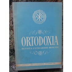 ORTODOXIA - REVISTA PATRIARHIEI ROMANE ANUL XLII - NR 4 OCTOMBRIE DECEMBRIE 1990