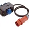 Adaptor trifazic industrial MIXO IP44 cu cablu intrare 5 poli 16A iesire 3x230V