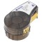 Bandă albă 25,4mm x 4,27m cu text negru