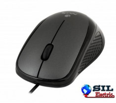 Mouse optic USB 800dpi negru NGS foto