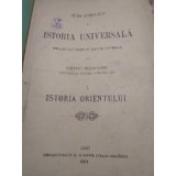 C. Istoria Universala curs Complect Liceu Iași 1891