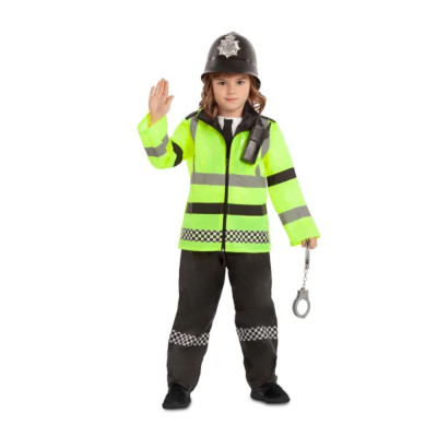 Costum politist cu accesorii pentru copii 5-7 ani 116-128 cm foto