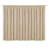 Draperie cu rejansa Jemidi, 300 x 245 cm, Crem, Poliester, 55276.16.02