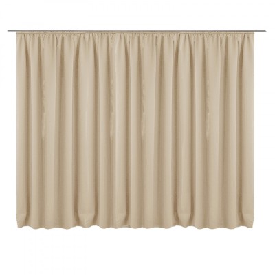 Draperie cu rejansa Jemidi, 300 x 245 cm, Crem, Poliester, 55276.16.02 foto