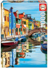 Puzzle Educa - Burano 1000 piese (19023) foto