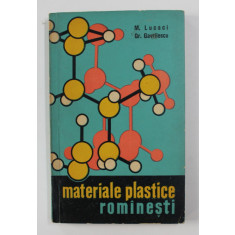 MATERIALE PLASTICE ROMANESTI de M. LUCACI / GR. GAVRILESCU , 1962