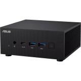 Mini PC Asus PN53 cu procesor AMD Ryzen&trade; 5 7535HS pana la 4.55 GHz, fara RAM, fara stocare, AMD Radeon&trade; Graphics, No OS, Negru