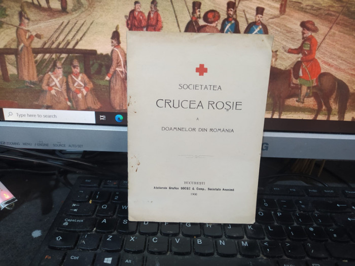 Societatea Crucea Roșie a Doamnelor din Rom&acirc;nia, Statutele și Legea, 1908, 075