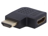 Adaptor HDMI 1.4 90&deg; Negru