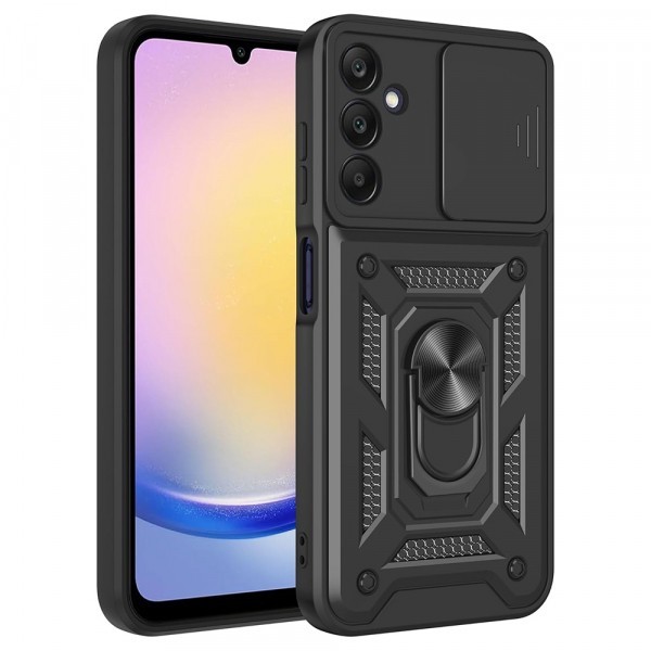 Husa pentru Samsung Galaxy A17 5G, Techsuit, CamShield, Neagra