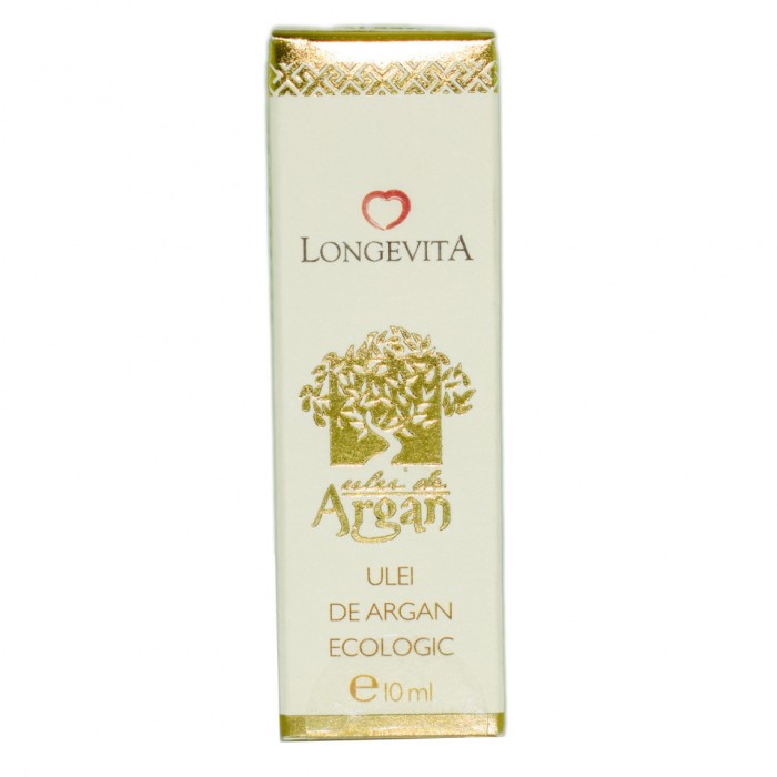 Ulei argan presat la rece eco 10ml longevita