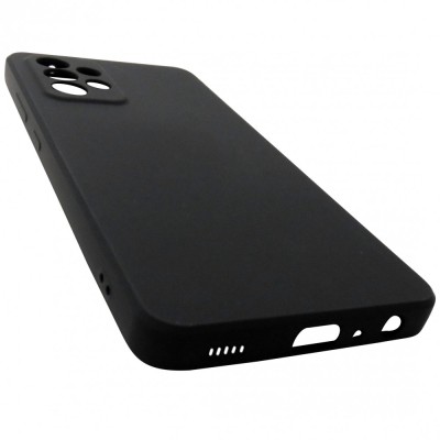 Husa silicon TPU negru mat (soft) pentru Samsung Galaxy A52 / A52s foto