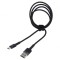 Cablu USB 2.0 A la C 1m 3A negru