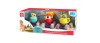 SET 3 MASINUTE DE CONSTRUCTIE MONSTRULETII AMUZANTI CU FRICTIUNE SuperHeroes ToysZone, Jucarii Bebe