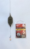 Montura crap,caras,platica cu momitor method feeder de 50 gr si spin de momeala pentru pop-up sau wafters