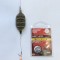 Montura crap,caras,platica cu momitor method feeder de 50 gr si spin de momeala pentru pop-up sau wafters