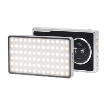 Lampa LED RGB Portabila 12W Viltrox Retro 12X Pocket LED Light 2500K-8500K foto