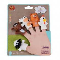 Set 5 Figurine Pentru Degete Cu Animale 2734