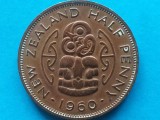 NOUA ZEELANDA- &frac12; PENNY 1960