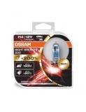 Set 2 becuri auto Osram H4 Night Breaker +200% 12V 60/55W